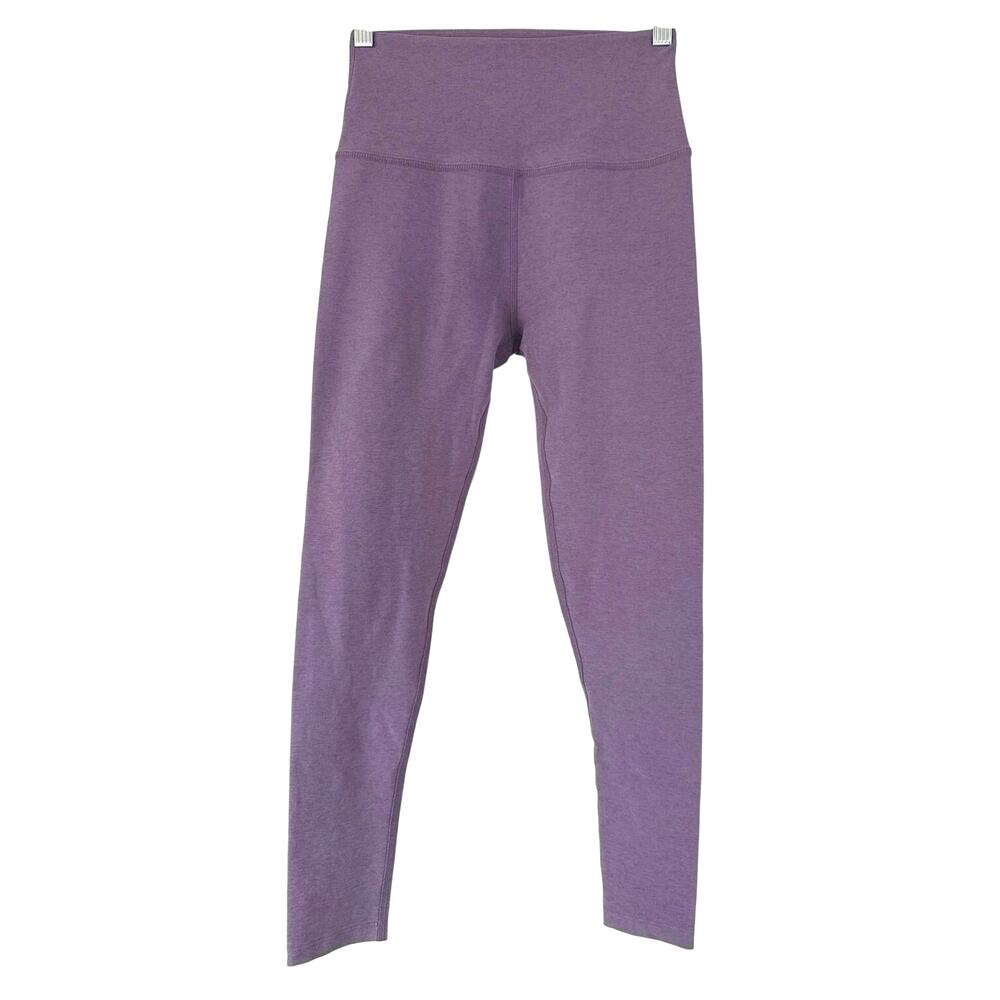 Beyond Yoga Spacedye High Waisted Midi Legging Heathered Purple Size M *EUC